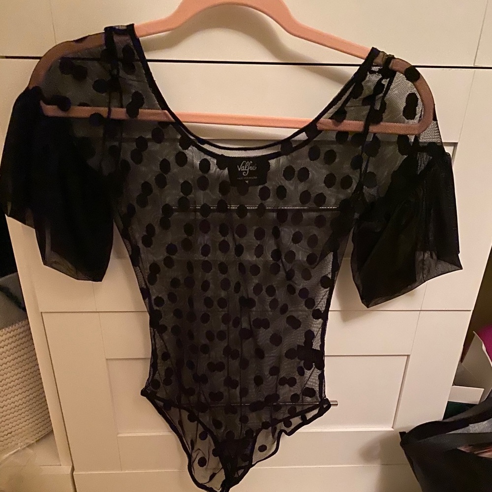NWOT Valfre sheer bodysuit